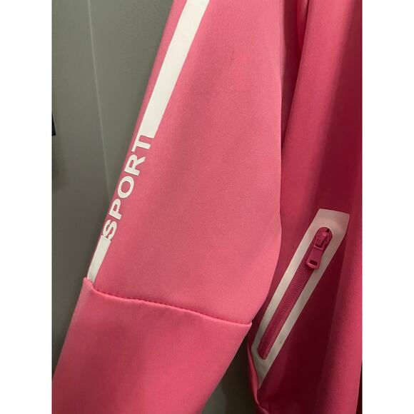 AQ Sport women’s pink jogging set size small measurements - Picture 2 of 9